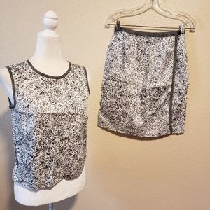 VTG Sharon Young Sportswear Top and Skirt Size 4